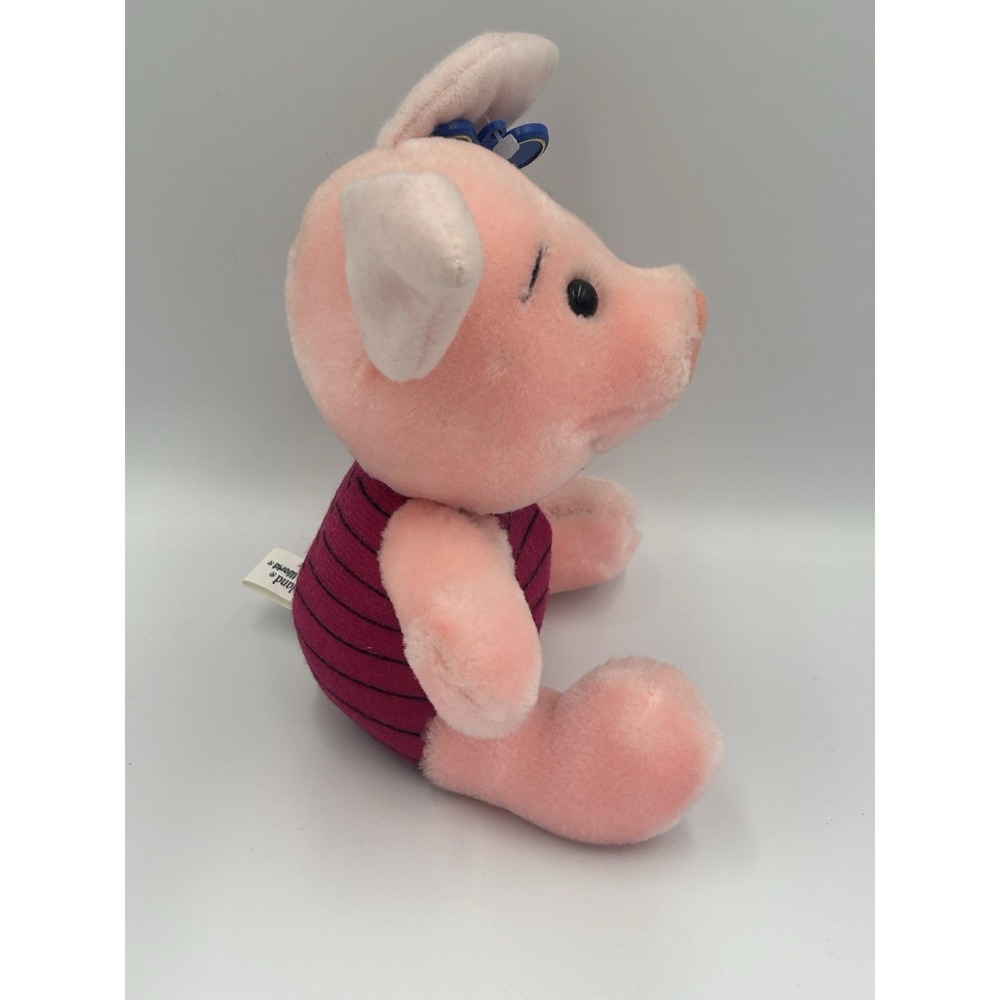 Disney World Vintage Original Plush PIGLET Winnie The Pooh Stuffed Toy - Picture 7 of 13